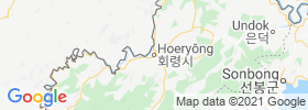 Hoeryong map